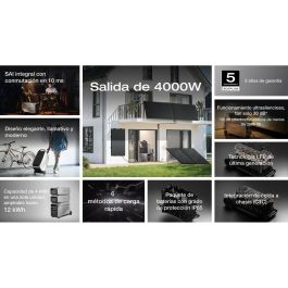 Centrale électrique portable Ecoflow Delta 3 Pro 4000 W