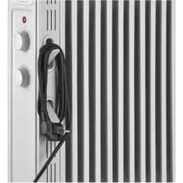Sencor Radiateur électrique bain d'huile SOH 3411WH, 2300 W, 3 niveaux de chaleur, protection surchauffe, blanc, pour pièces 16-23 m2