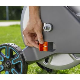 Gardena CleverRoll M Metall 18541-20 Tuyau d'arrosage Enrouleur Manuel Noir et Acier Inoxydable pour 60m