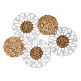 Décoration murale Blanc Naturel 87 x 3,5 x 68 cm