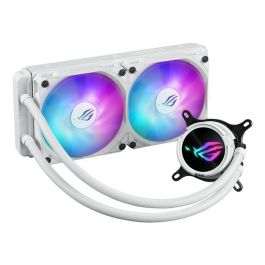ASUS ROG Strix LC III 240 ARGB White Edition Kit de Refroidissement Liquide pour Processeur, 240mm, Blanc