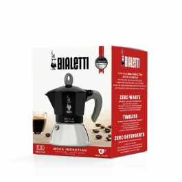 Cafetière Italienne Bialetti 0006936/NP Noir Métal Aluminium