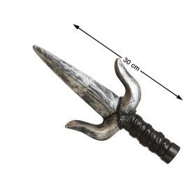 Daga Tridente Ninja 30 cm, dague à 3 pointes pour costume, cosplay, combat chorégraphié, fête déguisée et théâtre Precio: 10.5. SKU: B16WXGBK7C