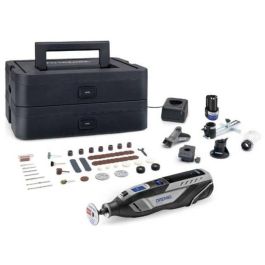 Dremel Multiherramienta inalámbrica 8250 12 V 5000-30000 RPM 65 accesorios 1 batería 2 Ah