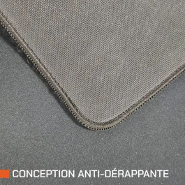 Nova Gaming Tapis de Souris Gamer XL Apollon Noir - GMP210 - Surface Ultra-Lisse et Anti-Dérapante pour une Précision de Jeu Maximale