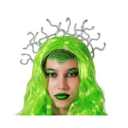 Diadème Rigide Argenté avec Serpentes Style Méduse pour Carnaval, Halloween, Costume Mythologique Grec Precio: 10.5. SKU: B1BT9JR2HP