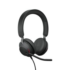 Jabra Evolve2 40 SE UC Stereo USB-C Casque avec fil pour appels/musique Noir