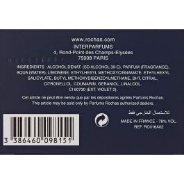 Parfum Homme Rochas L'Homme EDT 60 ml