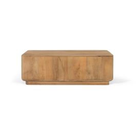 GINER Y COLOMER Table basse en bois de manguier naturel avec coins arrondis - Design moderne et épuré Precio: 959.988. SKU: B1HWAEX4RC