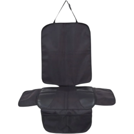 Tineo Protection de Siège Auto Universelle avec Ailettes 360° - Antidérapante et Imperméable - Noir