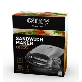 Machine à sandwich Camry CR 3023 Noir Gris Argenté 1100 W 1500 W