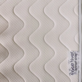 Tineo - Matelas bébé évolutif 2 faces hiver/été 60 x 120 cm ép. 11 cm en mousse polyuréthane, fabriqué en France, traité anti-acariens