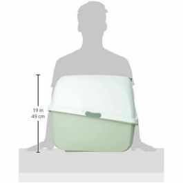 Bac à litière pour chats Catit Gris Couvercle amovible