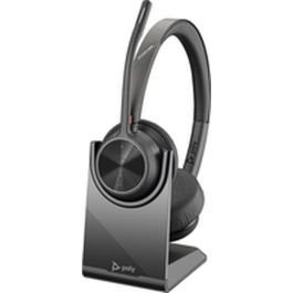 HP Poly Voyager 4320 USB-C Casque Sans Fil avec Dongle BT700 et Socle de Chargement (218479-01)