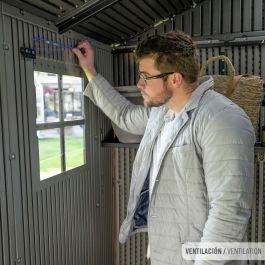 Cabane Lifetime 356 x 225 x 213 cm Gris