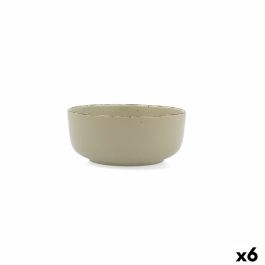 Bol pour Apéritifs Quid Duna Vert Céramique 15 x 15 cm (6 Unités)