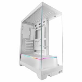 Boîtier ATX semi-tour Mars Gaming MCPRISMAW Blanc