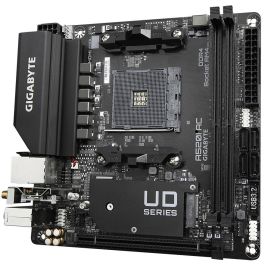 Gigabyte A520I AC - Carte mère AMD A520 (Socket AM4) mini-ITX, WiFi 5, Bluetooth 4.2, Support AMD Ryzen 5000/3000, DDR4 jusqu'à 5300MHz, 1x M.2, HDMI 2.1, DisplayPort