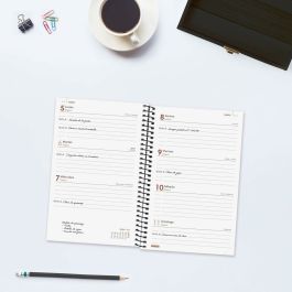 Agenda Finocam YEAR Noir 11,7 x 18,1 cm 2026