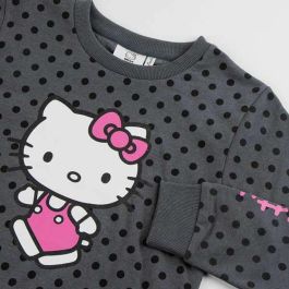 Sweat-shirt Enfant Hello Kitty Gris foncé