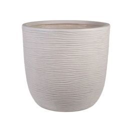 Strata Pot de fleurs rond Amalfi L Ø 42,5 cm x 40 cm - Couleur pierre STR5021711059588