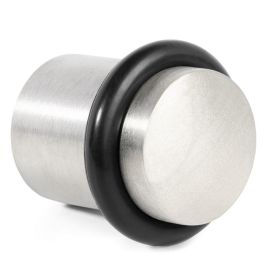 HERRAJES ALK Butée de porte 1069 Acier Inoxydable Diamètre 22 mm Hauteur 30 mm