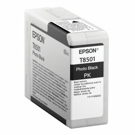 Epson C13T850100 Encre Photo Noir à pigments 80 ml Original pour SureColor SC-P800