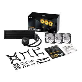 ASUS TUF Gaming LC II 360 ARGB Kit de refroidissement liquide Noir 3 ventilateurs 12cm RGB
