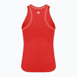 Débardeur Femme Wilson Team Tank Rouge Padel M
