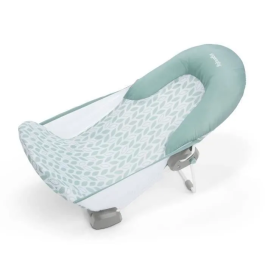 Ingenuity Summer - Transat de bain bébé pliable 2 positions, filet porte-bébé et coussin, pour 0-6 mois (max 9 kg), vert Precio: 41.076. SKU: B14Y8W8VFL