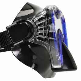 Masque de Plongée avec Tube AquaSport Bleu Rouge (6 Unités)
