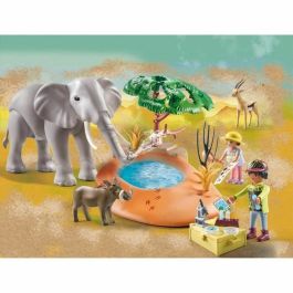 Playmobil 71294 Explorateurs avec animaux de la savane Wiltopia