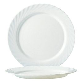 Plato Llano Opal Trianon Arcoroc 24,5 cm