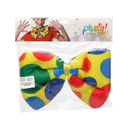 Pajarita de Clown Multicolore pour Déguisement Amusant - Grande Taille, Colors Vifs pour Personnages Comiques, Payasos ou Cirque