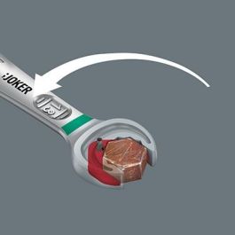 Wera 6000 Joker 11 Set 1 Maul-Ringratschenschlüssel-Satz