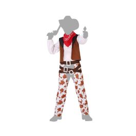 Déguisement Enfant Sheriff Western Cowboy Unisex 5 Pièces Âge 7-9 Ans Polyester Multicolor
