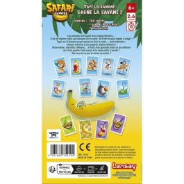 Lansay Safari Express - Jeu de société pour enfants à partir de 5 ans - Jeu d'observation et de rapidité