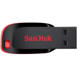 STICK 32GB USB 2.0 Sandisk Cruzer Blade black/red
