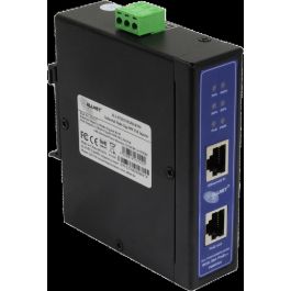 Z ALLNET PoE Injektor Industrial MultiGigabit • PoE BT mit Power-Booster (15,4W/30W/90W) • DIN •ALLNET PoE Injekt Metallgehäuse • ALL-PI2015MGPB-B