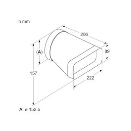 Adaptateur BOSCH HEZ9VDSI0 Noir