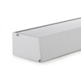 Profilé Aluminium pour Bande LED Étagère Cristal Épaisseur 8mm - Logement Transformateur x 2M