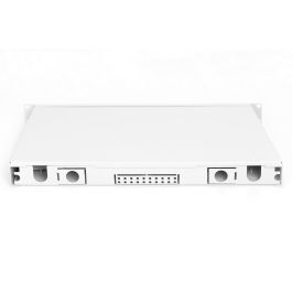 DIGITUS LWL Spleißbox 1HE bestückt 6x SC DX OM3 grau