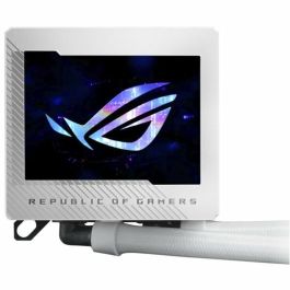 ASUS ROG RYUJIN III 240 ARGB White Edition, Refroidisseur liquide AIO 240mm, Éclairage LCD RVB, Blanc