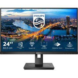 61cm/24" (2560x1440) Philips B Line 245B1 16:9 QHD IPS 4ms 75Hz HDMI DVI DP Speaker Pivot Black