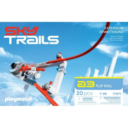 Playmobil Sky Trails Circuito Aéreo con Raíles Giratorios AABTL40745 20 Piezas A Partir de 7 Años