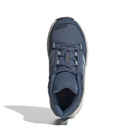 Bottes de Montagne pour Enfants Adidas Terrex Ax4R Mid Bleu foncé XL
