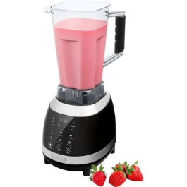Sencor SBU 7730BK Blender 1800 W Bol 2 L 8 Vitesses 6 Programmes Lames Acier Inoxydable Tritan pour Smoothies et Milkshakes