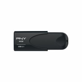 Clé USB PNY Attaché 4 Noir 64 GB