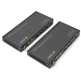 DIGITUS 4K HDBaseT 1x4 HDMI KVM Extender Set, 70m