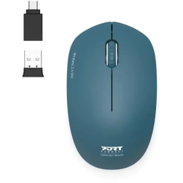 Port Designs Souris sans fil 900545 Collection II, technologie 2.4 GHz, ultra-compacte et silencieuse, couleur bleu profond Precio: 39.336. SKU: B15RY29L8D